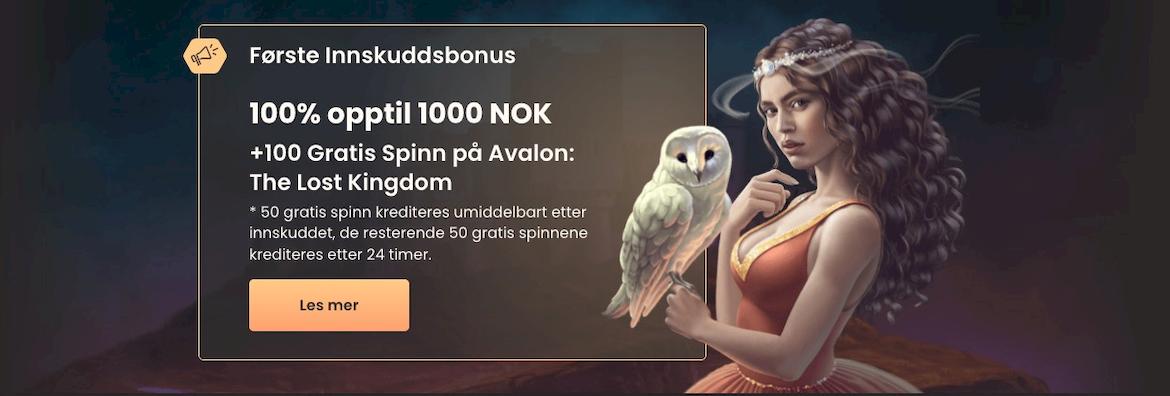 Velkomstbonus på National Casino