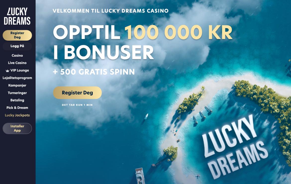 Lucky Dreams Casino Anmeldelse