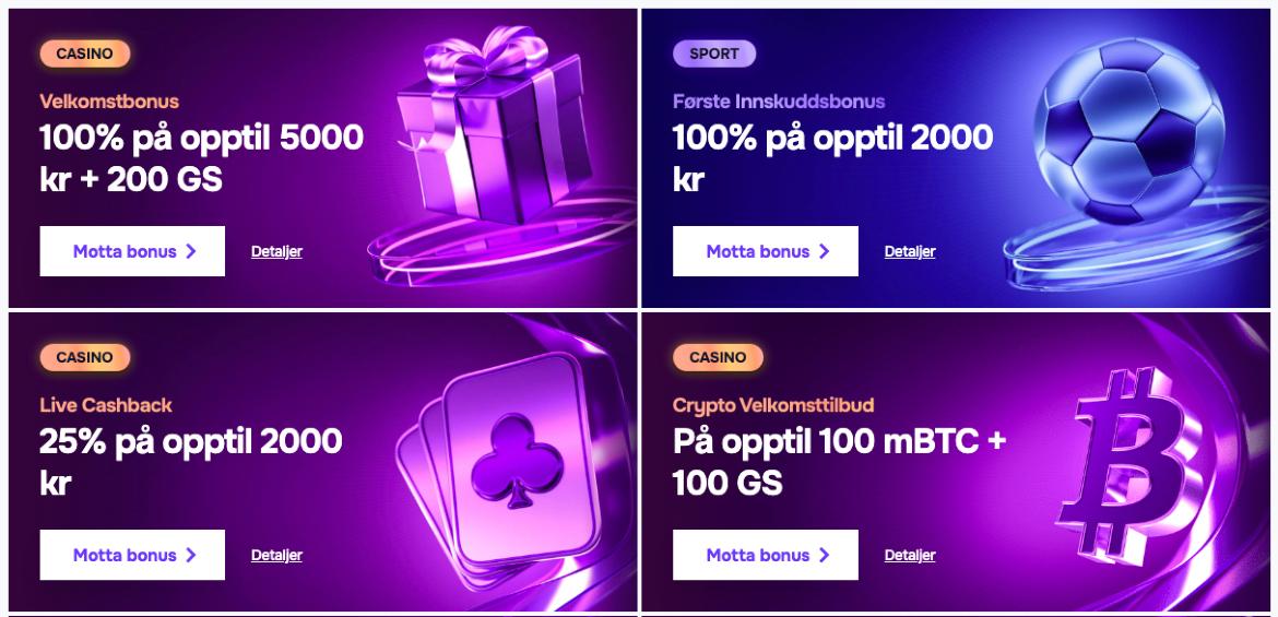 Velkomstbonus