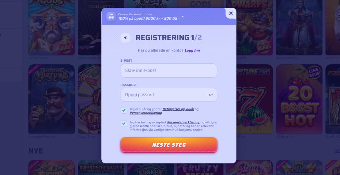 Registrering