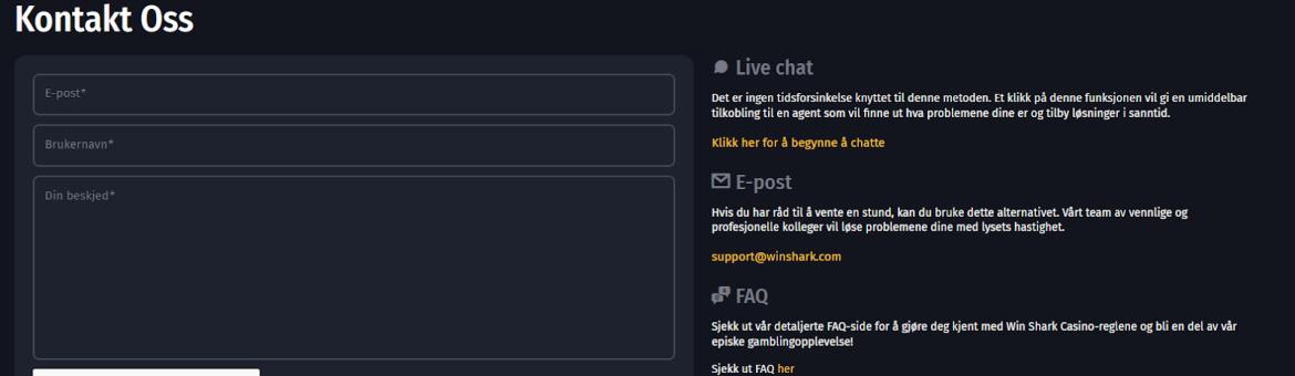 Kontakt oss